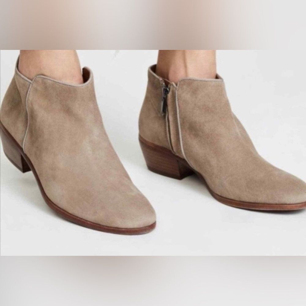 Sam Edelman Petty Tan Ankle Booties Size 7